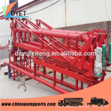 construction equipment manual boom placer